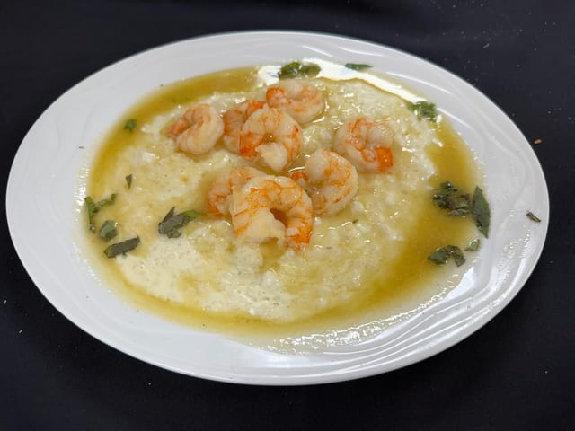 Scampi Risotto.