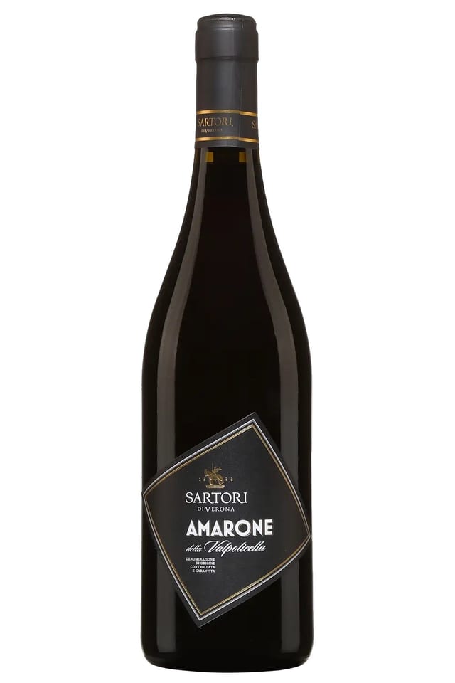 (B) Amarone, Della Valpolicella Sartori.