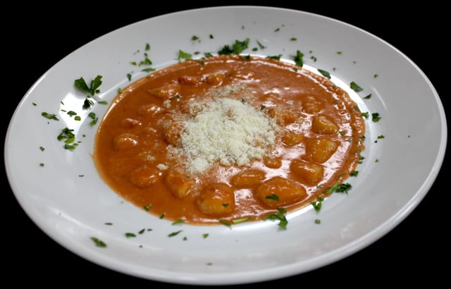 Gnocchi Vodka Blush Pasta.
