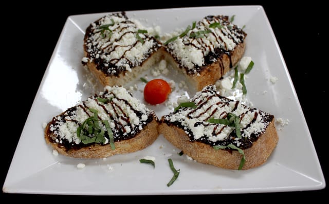 Fig & Goat Crostini.