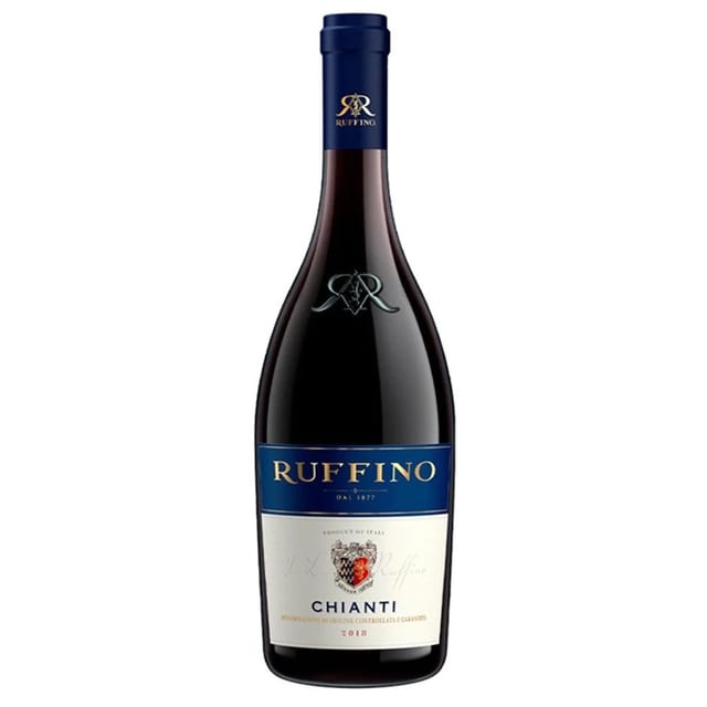 (B) Chianti, Ruffino.