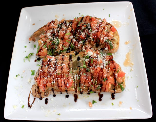Bruschetta.