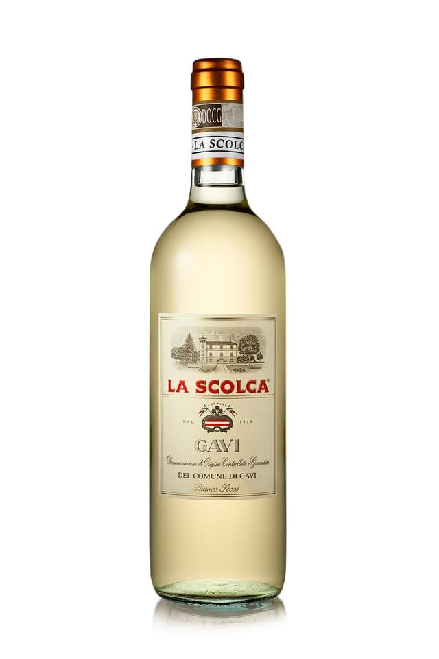 Bottle Gavi, La Scolca White Label.