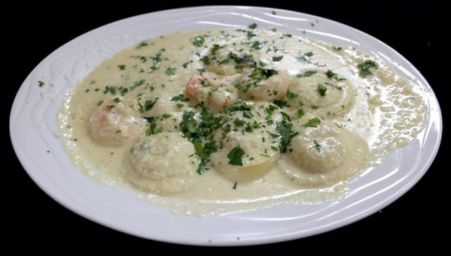 Lobster Ravioli.