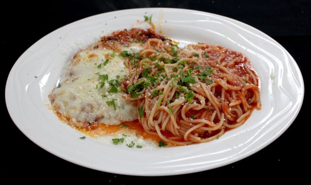 Chicken Parmesan.