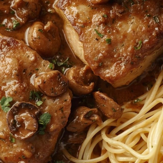 Veal Marsala.