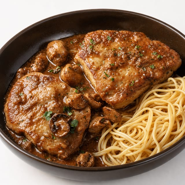 Veal Marsala.