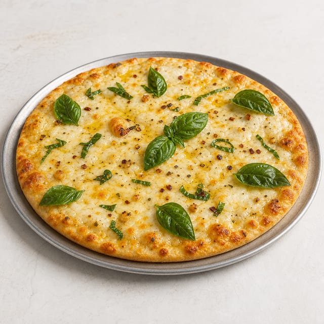 Pizza Bianco.