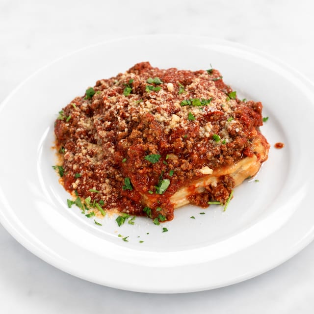 Homemade Cheese Lasagna.